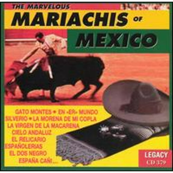 Marvelous Mariachis of Mexico (CD) by Various Artists