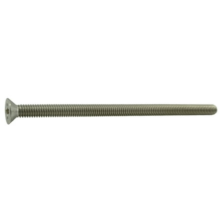 

5/16 -18 x 6 18-8 Stainless Phillips Flat Head Machine Screws (3 pcs.)