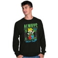 thumbnail image 5 of Dennis The Menace Always Hungry Men's Long Sleeve Tee T Shirt Brisco Brands S, 5 of 6