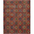 thumbnail image 1 of Tapis Noué-Main Mystique Rouge Laine 9'2" x 12'0", 1 of 5