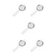 thumbnail image 2 of Billuyoard Farina Sieve Premium Multi-size Oil Fried Colador Accesorios para hornear Herramientas de filtrado Colador de malla en polvo Sarga de Sarga de 8CM 5Conjunto, 2 of 6
