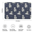 thumbnail image 3 of West Highland White Terrier Bathroom Rugs Mat,Non Slip Microfiber Bathroom Rug,Rubber Backing,Soft Bathroom Mats for Bathroom Floor,Tub and Shower,17x27in(43x68cm), 3 of 5