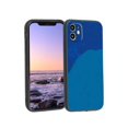 thumbnail image 1 of Compatible with iPhone 11 Phone Case, Blue Wave Aesthetic Artwork jpg Case Men Women, Flexible Silicone Shockproof Case for iPhone 11, 1 of 1