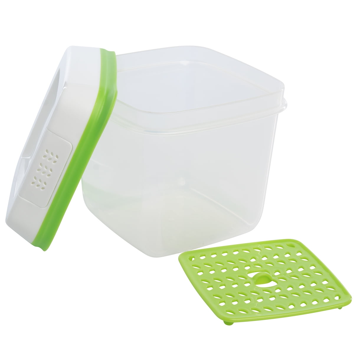 Rubbermaid FreshWorks Produce Saver 7.2 C. Clear Medium Food Storage  Container - Randy's Hardware