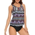thumbnail image 3 of BIKINX Tankini Swimsuits for Women Plus Size Swimwear Tummy Control Two Piece Bathing Suits, 3 of 6