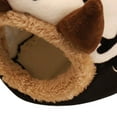 thumbnail image 4 of Visland Small Animals Hamster Hammock, Fashion Cute Bear Elk Bee Cow Design Soft Plush Flannel Winter Warm Universal Hammock Nest Bed House Cage Accessory for Ferret Rat Chincilla Guinea Squirrel, 4 of 7