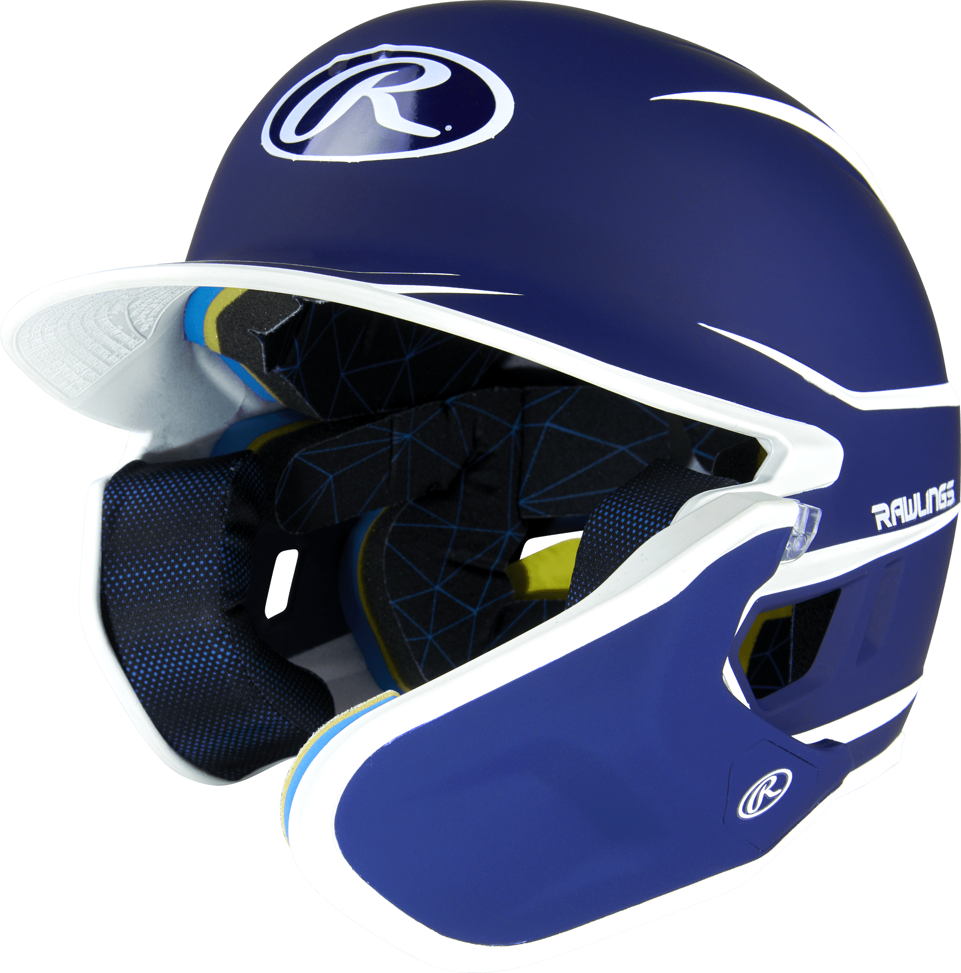 Rawlings 2022 Mach Adjust Baseball Batting Helmet With Jaw Guard
