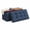 PE-Blue, variant on CONCETTA 43" Storage Ottoman Bench, Foldable Storage Chest, End of Bed Foot Stool with Padded Seat, Bedroom Bench, Support 660lbs, Gray