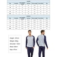 thumbnail image 3 of Mens Cotton Pajama Sets Long Sleeve Sleepwear for Men 2 Piece Mens Loungewear Sets with Pocket, Sizes S-XXL, 3 of 12