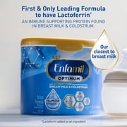 Enfamil Optimum (Enspire) Powder Baby Formula, Our Closest to Breast Milk, 30 oz Refill, 4 count