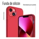 thumbnail image 3 of Funda Para iPhone 14 Silicon Interior Afelpado Antigolpes Suave Rojo, 3 of 6
