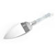 thumbnail image 3 of Cuchillo de pastel de boda y juego de servidor de mango de cristal artificial de acero inoxidable acrílico ShuxiuWang 1327537095514, 3 of 5