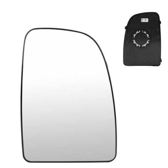 SCITOO Side View Mirror Glass Passenger Right Side Mirror Glass Fit For Ram Promaster 1500, 2500, 3500, New Six, Work Van Heat Replacement Exterior Mirror Glass