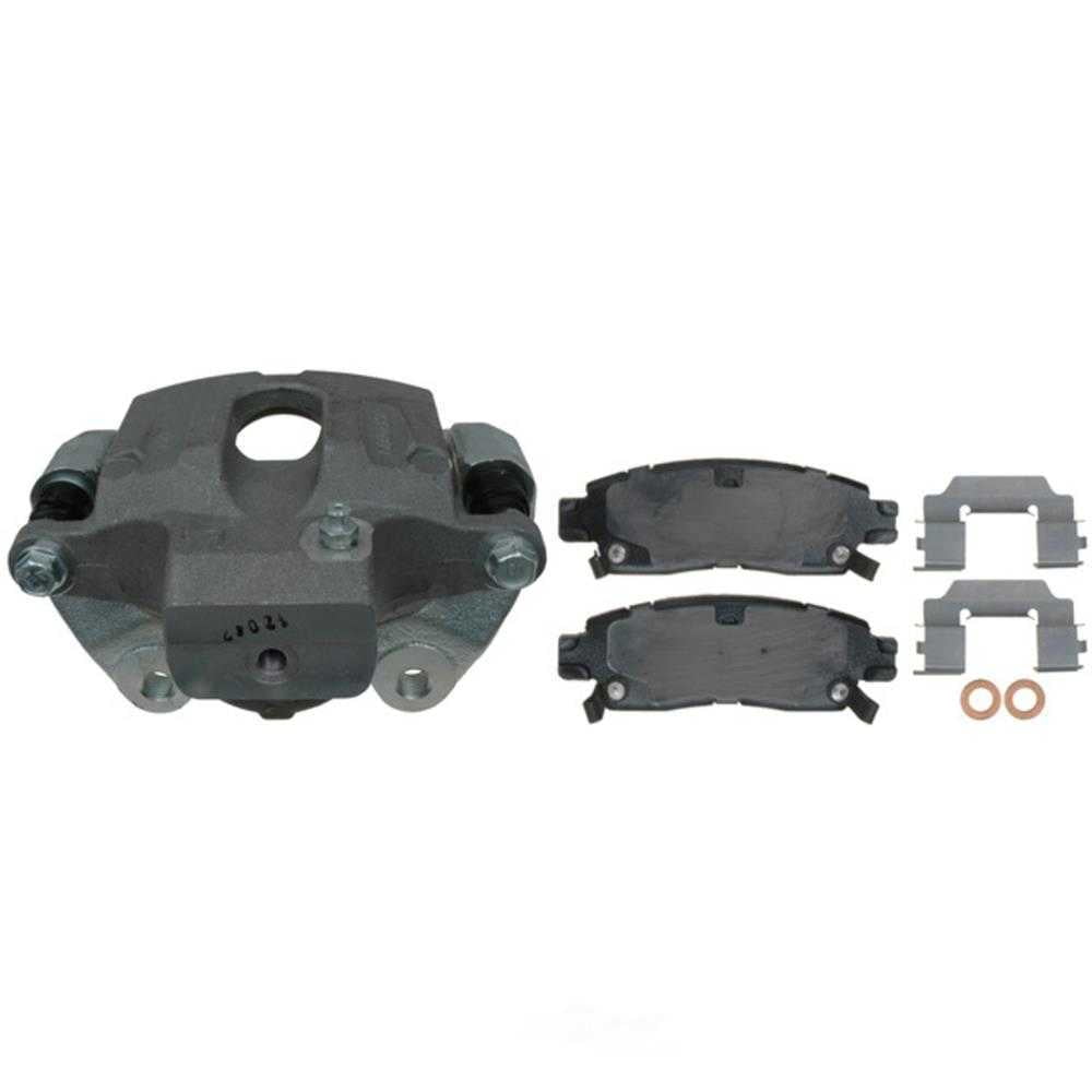 ACDelco 18R2668 Reman Non-Coated Loaded Disc Brake Caliper w/Ceramic Pads