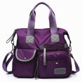 thumbnail image 1 of Bolso de hombro de nailon para mujer BANYUO Bandolera multifuncional de gran capacidad resistente al agua, 1 of 4