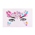 thumbnail image 3 of yeacher Glittering Rhinestone Face Stickers for Stage Makeup, Eye Decoration, Multi-Color Options SY002-4, 3 of 6