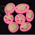 thumbnail image 5 of NETSENG 7pcs 3D Ocean World Silicone Fondant Mold Cake Decorating Sugarcraft Baking Moulds, 5 of 5