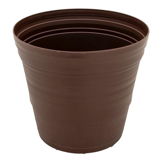 Maceta Plásticos La Ardilla Mediana No.8 Chocolate