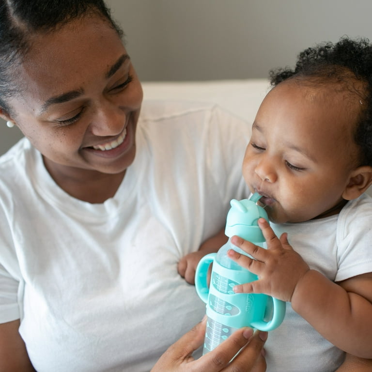 Dr. Brown's® Milestones™ Narrow Sippy Straw Bottle with Silicone