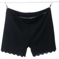thumbnail image 2 of Calzoncillos de mujer de seda de hielo, bragas de talla grande, calzoncillos tipo bóxer de seguridad transpirables, lencería, ropa interior, negro, 3XL Yuarrent AP001217-06B, 2 of 7