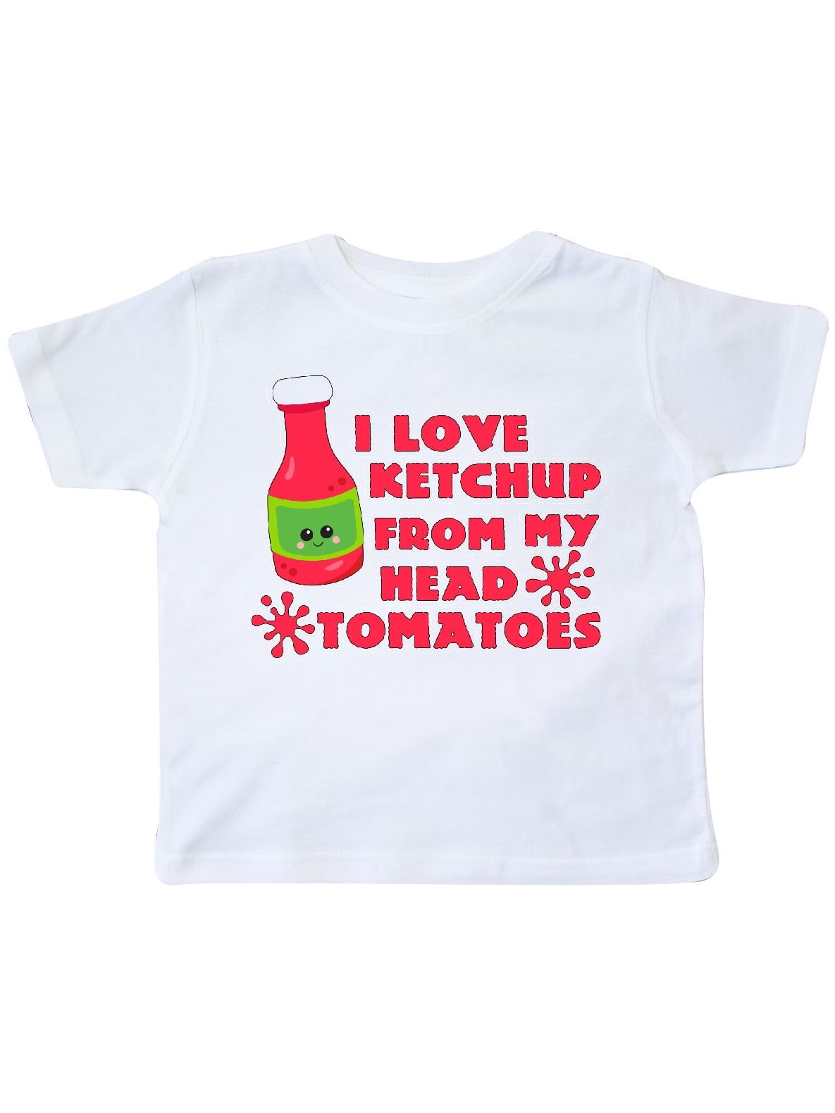 I Love Ketchup Short-Sleeves Cotton Infant T-Shirt Boy