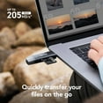 thumbnail image 2 of Lector USB-A/C Lexar de doble ranura de hasta 205 MB/s para SD/microSD, 2 of 6