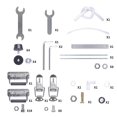 thumbnail image 3 of CNRAQR Battery Box Relocation Kit Aluminum Universal Trunk Fit For All Cars Trailer, Boat, Trolling Motor, Pickup,RV,Portable Battery Box, Storage Ca, 3 of 6
