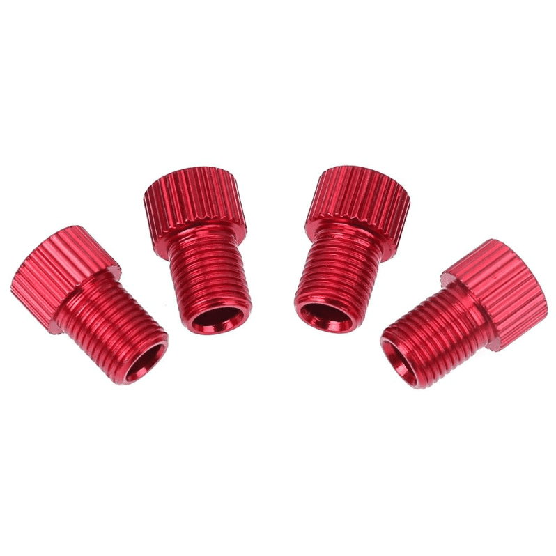 4pc Presta to Schrader Valve Adapter Converter Road Bike Cycle Bicycle Pump Tube