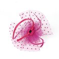 thumbnail image 5 of MSJUHEG Tea Party Hats,Feather Hair Clip,Feather Headpiece,Church Hats,Fascinators Hats,Tea Top Party Flower Hat Headwear for Fascinators Headband Hot Pink One Size, 5 of 7