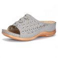 thumbnail image 1 of Sandalias casuales Sandalias de mujer talladas con plataforma de color sólido Wmkox8yii hj789, 1 of 1