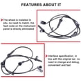 thumbnail image 4 of Speed Sensor,CCIYU 1 pc Front Left/Right ALS2551 ABS sensor Fit for 2013 2014 2015 2016 for Nissan Sentra, 4 of 5