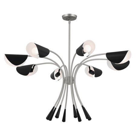 

Kichler 52560 Arcus 8 Light 46 Wide Chandelier - Nickel