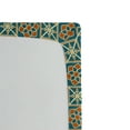 thumbnail image 3 of Ambesonne Orient Fitted Sheet, Daffodils, Full Size, Teal Orange, 3 of 3