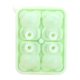 thumbnail image 4 of Moyic Molde de silicona con forma de animal para cubitos de hielo, antiadherente, 4 rejillas, reemplazo portátil, bloque de hielo, Type2 NO2, 4 of 6