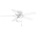 thumbnail image 2 of P2525-30-Progress Lighting-AirPro Hugger - Wide - Ceiling Fan in Transitional style - 52 Inches wide by 8.13 Inches high-White Finish, 2 of 4