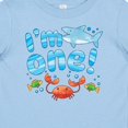 thumbnail image 4 of Inktastic I'm One First Birthday Shark and Crab Boys or Girls Baby T-Shirt, 4 of 5