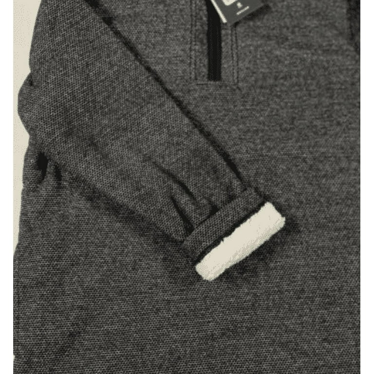 Orvis Men's 1/4 Zip Fleece Lined Pullover (Medium, Grey) - Walmart.com