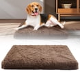 thumbnail image 2 of Pet Mat/Dog Sleeping Mat, Khaki, L - Qyaukm Plush Square Pet Bed with Non Bottom Support & Machine Washable Design for Deep Sleep Ideal for Medium/Large Dogs & Cats, 2 of 4