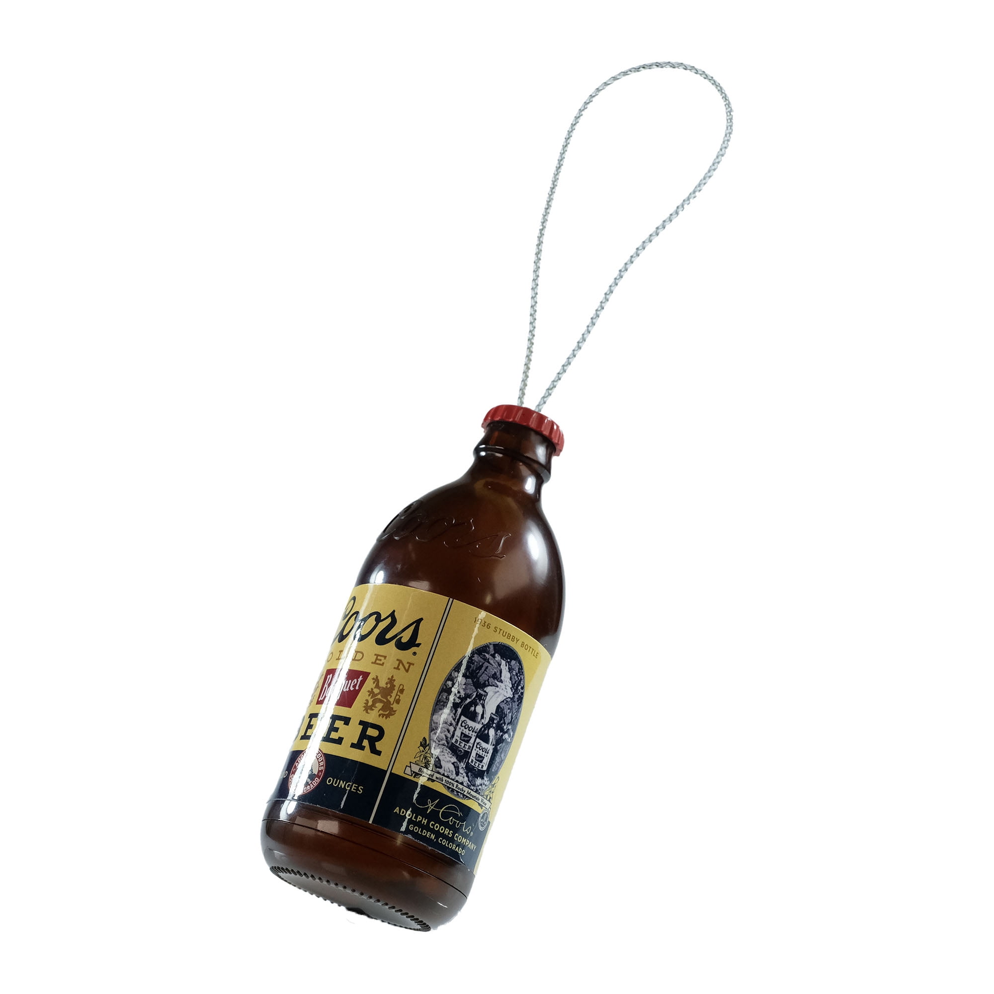Coors Banquet Bottle Christmas Tree Ornament, Set of 1