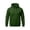 05-Green, variant on Yutgune Men's Loose Fit Pullover Hoodie, Solid Long Sleeve Hooded Sweatshirt with Side Pockets