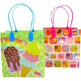 thumbnail image 2 of TINYMILLS Ice Cream Party Favor Bags Treat Bags with Handles Ice Cream Party Goodie Bags Candy Bags Pack of 12, 2 of 6