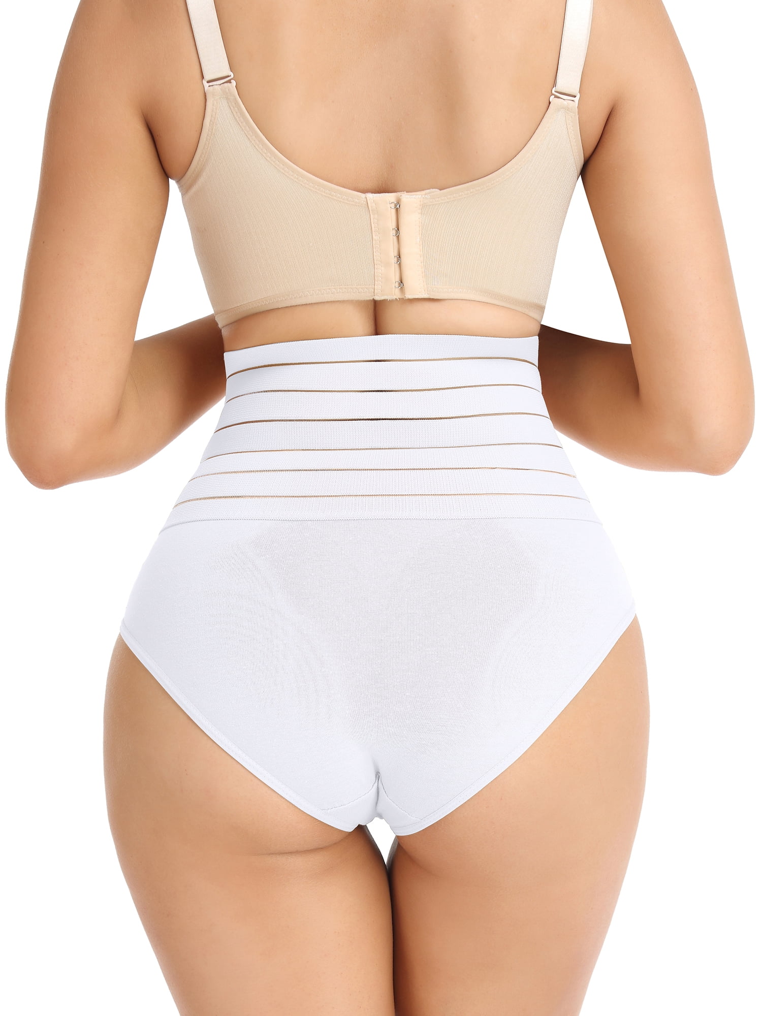 ANYFIT WEAR Tummy Control Thong Shapewear for Women High Waist Shaping  Thong Panties Body Shaper Underwear Pack of 2