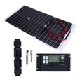 thumbnail image 2 of Panel Solar Semi Flexible, Panel Solar IP65 Prueba de Lluvia para acampar, 2 of 7