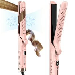 BESTOPE Hair Straightener and Curler 2 in 1 Professional Ceramic Flat Iron Anti Frizz Instant Heat Up Hair Iron Walmart