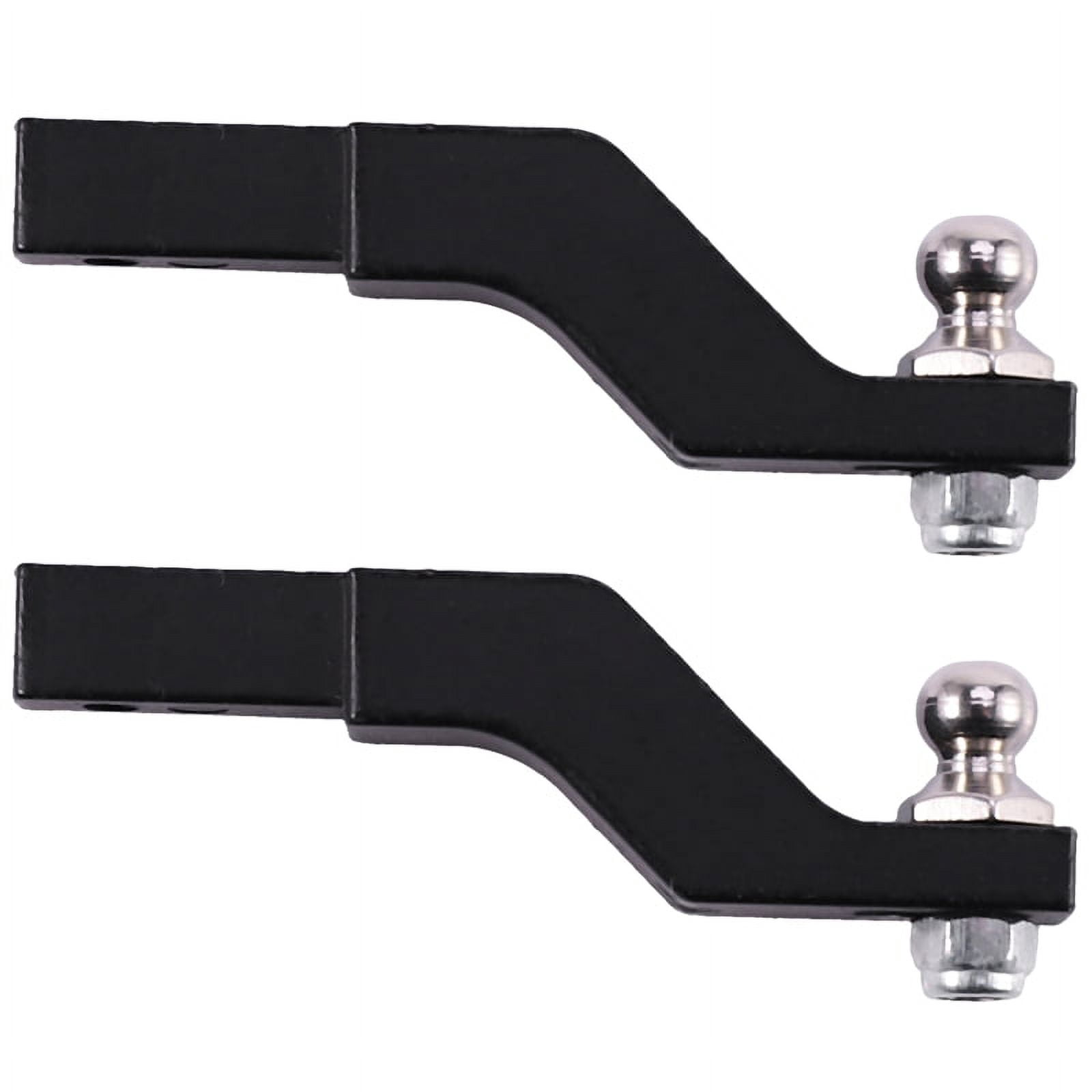 Metal RC Trailer Hook - Compatible With SCX10 1/10 RC Crawler, Silver Hitch Accessory For Realistic Look