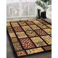 thumbnail image 2 of Ahgly Company Indoor Square Abstract Red Abstract Area Rugs, 4' Square, 2 of 6