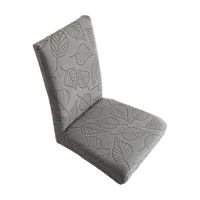 Dining Chair Cover 1 Pack Stretch Slipcover For Kitchen Dining Room Seats Nylon Spandex Fabric Washable Leaf Pattern