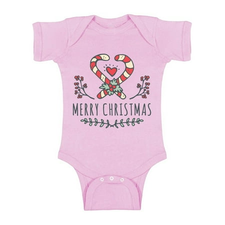 

Awkward Styles Ugly Christmas Baby Outfit Bodysuit Xmas Candy Romper