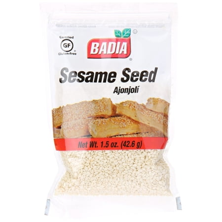 Badia Sesame Seed Packet, 1.5 Oz Packaging May Vary
