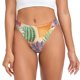 thumbnail image 1 of Fotbe Succulent And Cactus Tanga Sin Costuras para Mujer con Estampado – Panties Invisibles, Transpirables y Cómodos para Uso Diario-Medium, 1 of 6